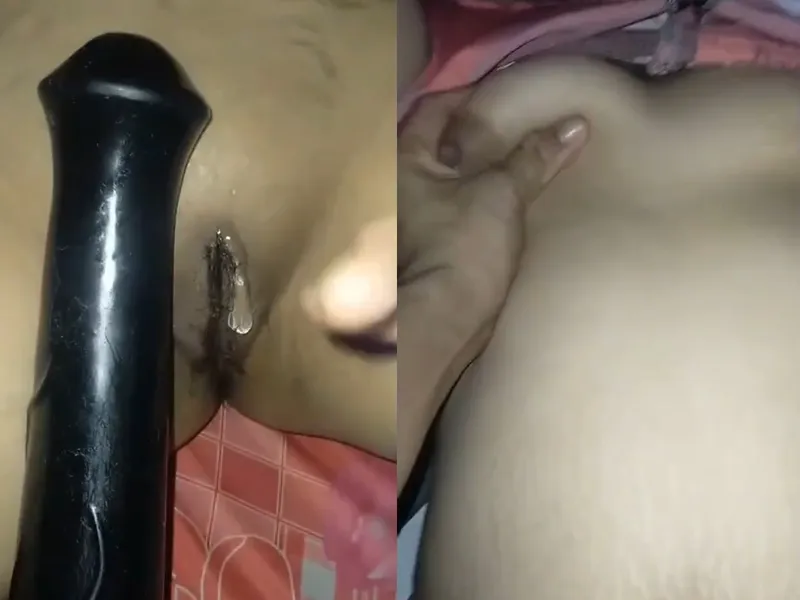 Nhân tình xinh tươi vú to cô bé múp móc lồn bằng sextoy cực sướng